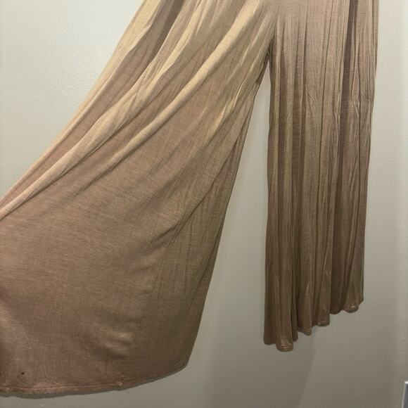 FP BEACH Alia Wide Leg Pants- Boho Beach Resprt Wear Lounge Wear Flowy Pants - Picture 9 of 15